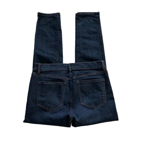 Loft Jeans Dark Wash Mid Rise Modern Skinny Fit Denim Jeans Size 4 - Picture 9 of 12